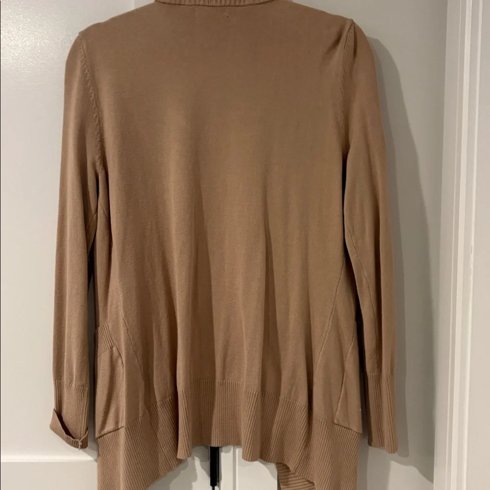 Voianlimo Women's Charcoal Black and Tan Cardigan Sweaters Set Of 2 Size Small - Picture 7 of 10